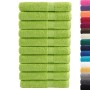 Sauna towels 10 units apple green cotton 80x200 cm 600 gsm by , Towels - Ref: Foro24-137508, Price: 178,78 €, Discount: %