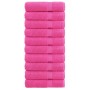 Bathroom towels 10 units 100% cotton green 100x150 cm 600 gsm by , Towels - Ref: Foro24-137529, Price: 179,96 €, Discount: %