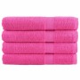Premium-Handtücher, 4 Stück, 100% Baumwolle, rosa, 100x200 cm, 600 g/m². von , Handtücher - Ref: Foro24-137534, Preis: 101,26...