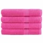 Toallas premium 4 uds 100% algodón rosa 100x200 cm 600 gsm de , Toallas - Ref: Foro24-137534, Precio: 95,65 €, Descuento: %
