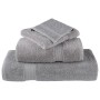 6-teiliges Handtuchset aus 100% Baumwolle in Grau, 600 g/m². von , Handtücher - Ref: Foro24-137560, Preis: 58,98 €, Rabatt: %