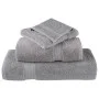 6-teiliges Handtuchset aus 100% Baumwolle in Grau, 600 g/m². von , Handtücher - Ref: Foro24-137560, Preis: 59,29 €, Rabatt: %
