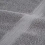6-teiliges Handtuchset aus 100% Baumwolle in Grau, 600 g/m². von , Handtücher - Ref: Foro24-137560, Preis: 59,29 €, Rabatt: %