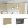 Hängeschrank für die Küche aus Sperrholz in Eichenfarbe, 60x31x40 cm. von , Küchenschränke - Ref: Foro24-849623, Preis: 47,43...