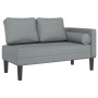 Daybed sofa with light gray fabric cushions by , Daybeds - Ref: Foro24-4007579, Price: 142,13 €, Discount: %