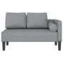 Daybed sofa with light gray fabric cushions by , Daybeds - Ref: Foro24-4007579, Price: 135,87 €, Discount: %