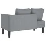 Daybed sofa with light gray fabric cushions by , Daybeds - Ref: Foro24-4007579, Price: 135,87 €, Discount: %