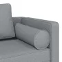 Sofá diván con cojines tela gris claro de , Divanes - Ref: Foro24-4007579, Precio: 135,79 €, Descuento: %