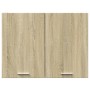 Hängeschrank für die Küche aus Sperrholz in Eichenfarbe, 80x31x60 cm. von , Küchenschränke - Ref: Foro24-849621, Preis: 71,54...