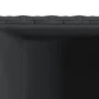 3 black synthetic rattan planters by , Pots and planters - Ref: Foro24-366395, Price: 82,96 €, Discount: %
