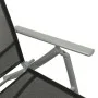 3-teiliges Gartenmöbel-Set Textilene Silber Aluminium von vidaXL, Gartensets - Ref: Foro24-312199, Preis: 95,54 €, Rabatt: %
