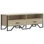 TV-Möbel aus Sonoma-Eichenfurnierholz, 122x34x41 cm. von , TV-Möbel - Ref: Foro24-848580, Preis: 70,02 €, Rabatt: %
