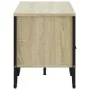 TV-Möbel aus Sonoma-Eichenfurnierholz, 122x34x41 cm. von , TV-Möbel - Ref: Foro24-848580, Preis: 70,02 €, Rabatt: %