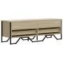 TV-Möbel aus Sonoma-Eichenfurnierholz, 122x34x41 cm. von , TV-Möbel - Ref: Foro24-848580, Preis: 70,02 €, Rabatt: %