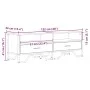 TV-Möbel aus Sonoma-Eichenfurnierholz, 122x34x41 cm. von , TV-Möbel - Ref: Foro24-848580, Preis: 70,02 €, Rabatt: %