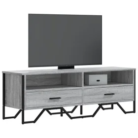 TV-Möbel aus Sonoma-Eichenfurnier, 122x34x41 cm. von , TV-Möbel - Ref: Foro24-848582, Preis: 72,19 €, Rabatt: %