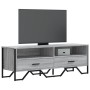 TV-Möbel aus Sonoma-Eichenfurnier, 122x34x41 cm. von , TV-Möbel - Ref: Foro24-848582, Preis: 73,08 €, Rabatt: %