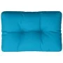 Light blue fabric cushion for pallet sofa 60x40x12 cm by , Cushions for chairs and sofas - Ref: Foro24-360561, Price: 21,48 €...