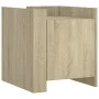 Nachttisch aus Sonoma-Eiche Spanplatte 45x50x50 cm von , Nachttische - Ref: Foro24-848299, Preis: 45,02 €, Rabatt: %