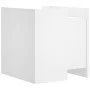 Nachttisch aus weißem Ingenieurholz 45x50x50 cm von , Nachttische - Ref: Foro24-848290, Preis: 46,23 €, Rabatt: %