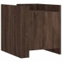 Mesita de noche madera de ingeniería roble marrón 45x50x50 cm de , Mesitas de noche - Ref: Foro24-848303, Precio: 49,95 €