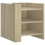 Nachttisch aus Sonoma-Eiche Spanplatte 45x50x50 cm von , Nachttische - Ref: Foro24-848292, Preis: 45,46 €, Rabatt: %