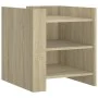 Nachttisch aus Sonoma-Eiche Spanplatte 45x50x50 cm von , Nachttische - Ref: Foro24-848292, Preis: 44,93 €, Rabatt: %
