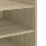Nachttisch aus Sonoma-Eiche Spanplatte 45x50x50 cm von , Nachttische - Ref: Foro24-848292, Preis: 45,46 €, Rabatt: %