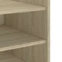 Nachttisch aus Sonoma-Eiche Spanplatte 45x50x50 cm von , Nachttische - Ref: Foro24-848292, Preis: 44,93 €, Rabatt: %