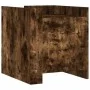 Mesita de noche madera de ingeniería roble ahumado 45x50x50 cm de , Mesitas de noche - Ref: Foro24-848301, Precio: 46,46 €, D...