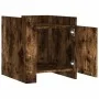 Nachttisch aus geräucherter Eichen-Ingenieurholz 45x50x50 cm. von , Nachttische - Ref: Foro24-848301, Preis: 46,46 €, Rabatt: %