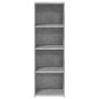 Tall engineered wood sideboard in gray concrete 40x41x124 cm by , Sideboards - Ref: Foro24-846386, Price: 58,26 €, Discount: %