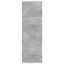 Tall engineered wood sideboard in gray concrete 40x41x124 cm by , Sideboards - Ref: Foro24-846386, Price: 58,26 €, Discount: %