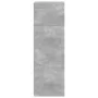 Tall engineered wood sideboard in gray concrete 40x41x124 cm by , Sideboards - Ref: Foro24-846386, Price: 57,55 €, Discount: %