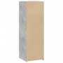 Tall engineered wood sideboard in gray concrete 40x41x124 cm by , Sideboards - Ref: Foro24-846386, Price: 58,26 €, Discount: %