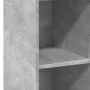 Tall engineered wood sideboard in gray concrete 40x41x124 cm by , Sideboards - Ref: Foro24-846386, Price: 57,55 €, Discount: %