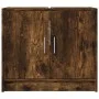 Waschbeckenunterschrank aus geräucherter Eichen-Ingenieurholz 63x29x55 cm. von , Badezimmermöbel - Ref: Foro24-848098, Preis:...