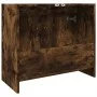Waschbeckenunterschrank aus geräucherter Eichen-Ingenieurholz 63x29x55 cm. von , Badezimmermöbel - Ref: Foro24-848098, Preis:...