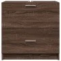 Armario de lavabo madera de ingeniería marrón roble 59x37x59 cm de , Muebles de baño - Ref: Foro24-848114, Precio: 78,60 €, D...