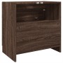 Waschbeckenunterschrank aus braunem Eichen-Ingenieurholz 59x37x59 cm. von , Badezimmermöbel - Ref: Foro24-848114, Preis: 79,9...