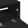 Armario de lavabo madera de ingeniería negro 78x37x59 cm de , Muebles de baño - Ref: Foro24-848116, Precio: 94,78 €, Descuent...