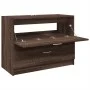 Engineered wood brown oak sink cabinet 78x37x59 cm by , Bathroom furniture - Ref: Foro24-848121, Price: 90,62 €, Discount: %