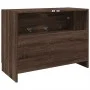 Engineered wood brown oak sink cabinet 78x37x59 cm by , Bathroom furniture - Ref: Foro24-848121, Price: 90,62 €, Discount: %