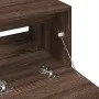 Engineered wood brown oak sink cabinet 78x37x59 cm by , Bathroom furniture - Ref: Foro24-848121, Price: 90,62 €, Discount: %