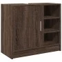 Engineered wood brown oak sink cabinet 63x29x55 cm by , Bathroom furniture - Ref: Foro24-848135, Price: 51,82 €, Discount: %