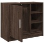 Armario de lavabo madera ingeniería marrón roble 63x29x55 cm de , Muebles de baño - Ref: Foro24-848135, Precio: 54,44 €