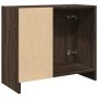 Engineered wood brown oak sink cabinet 63x29x55 cm by , Bathroom furniture - Ref: Foro24-848135, Price: 51,82 €, Discount: %
