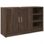 Mueble de lavabo madera de ingeniería roble marrón 90x29x55 cm de , Muebles de baño - Ref: Foro24-848128, Precio: 73,60 €, De...