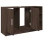 Mueble de lavabo madera de ingeniería roble marrón 90x29x55 cm de , Muebles de baño - Ref: Foro24-848128, Precio: 73,60 €, De...