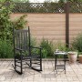 Silla mecedora con mesa plegable madera maciza de álamo negro de , Mecedoras - Ref: Foro24-3281255, Precio: 132,19 €, Descuen...